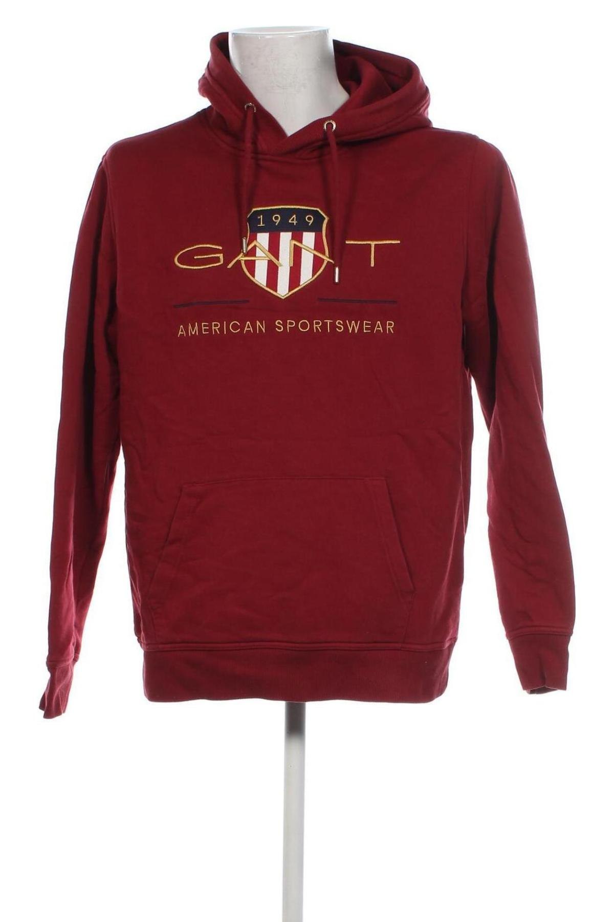 Herren Sweatshirt Gant, Größe XL, Farbe Rot, Preis € 54,99