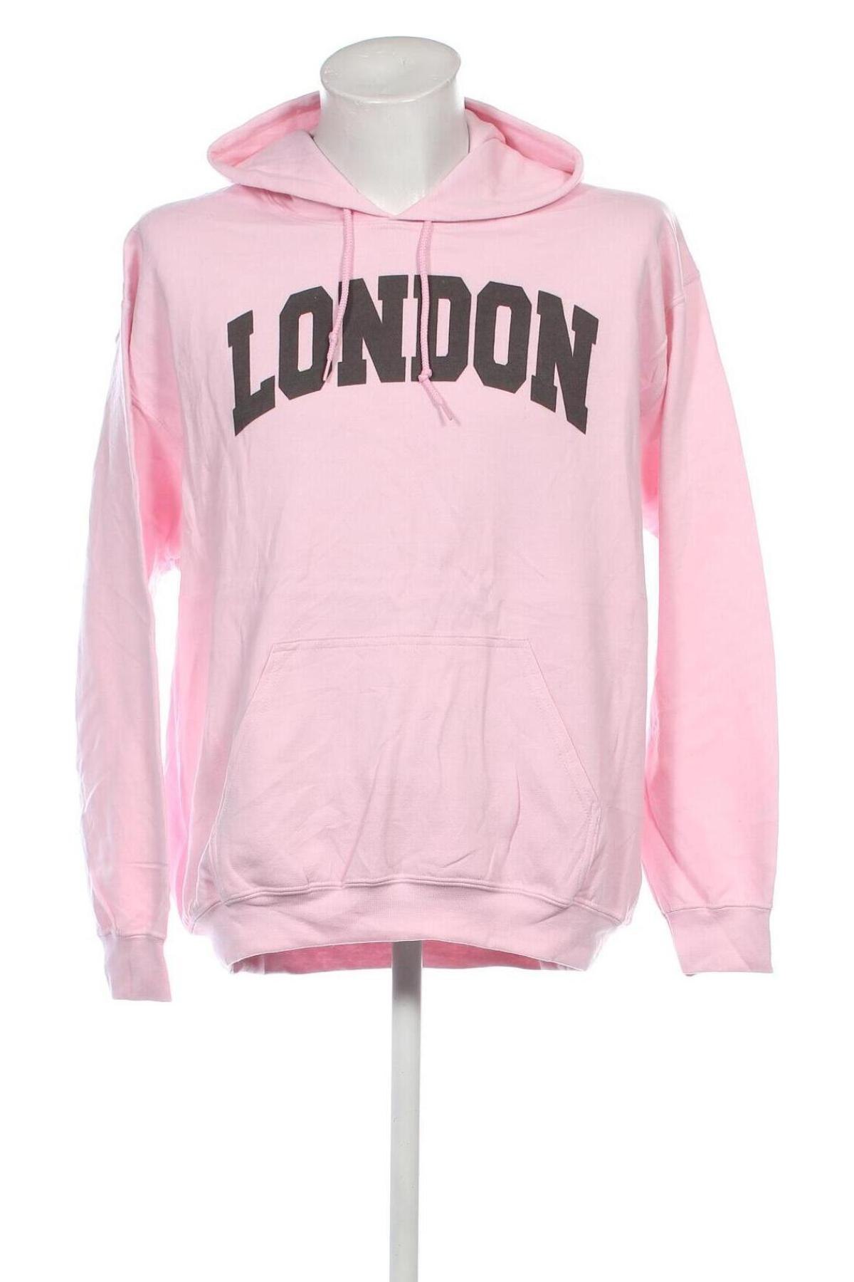 Herren Sweatshirt Gildan, Größe L, Farbe Rosa, Preis 11,49 €