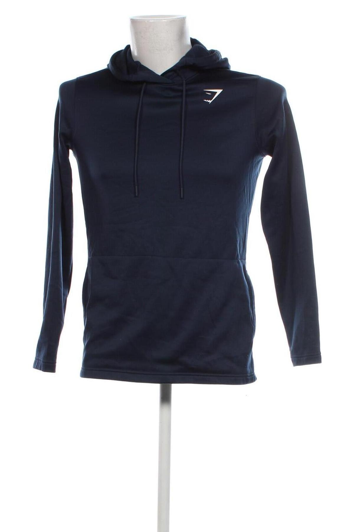 Herren Sweatshirt Gymshark, Größe XS, Farbe Blau, Preis 28,99 €