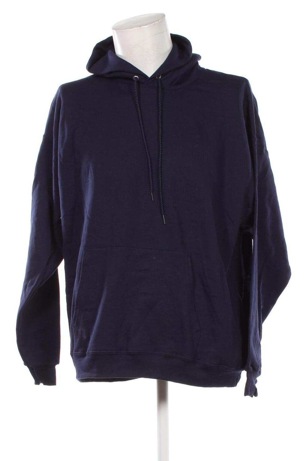 Herren Sweatshirt Hanes, Größe XXL, Farbe Blau, Preis € 15,49