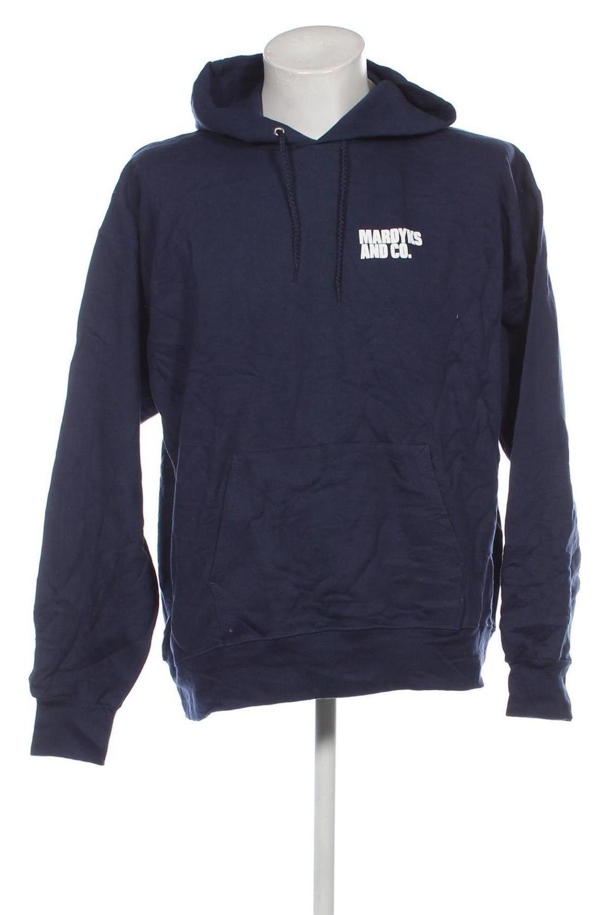 Herren Sweatshirt Hanes, Größe L, Farbe Blau, Preis 13,99 €