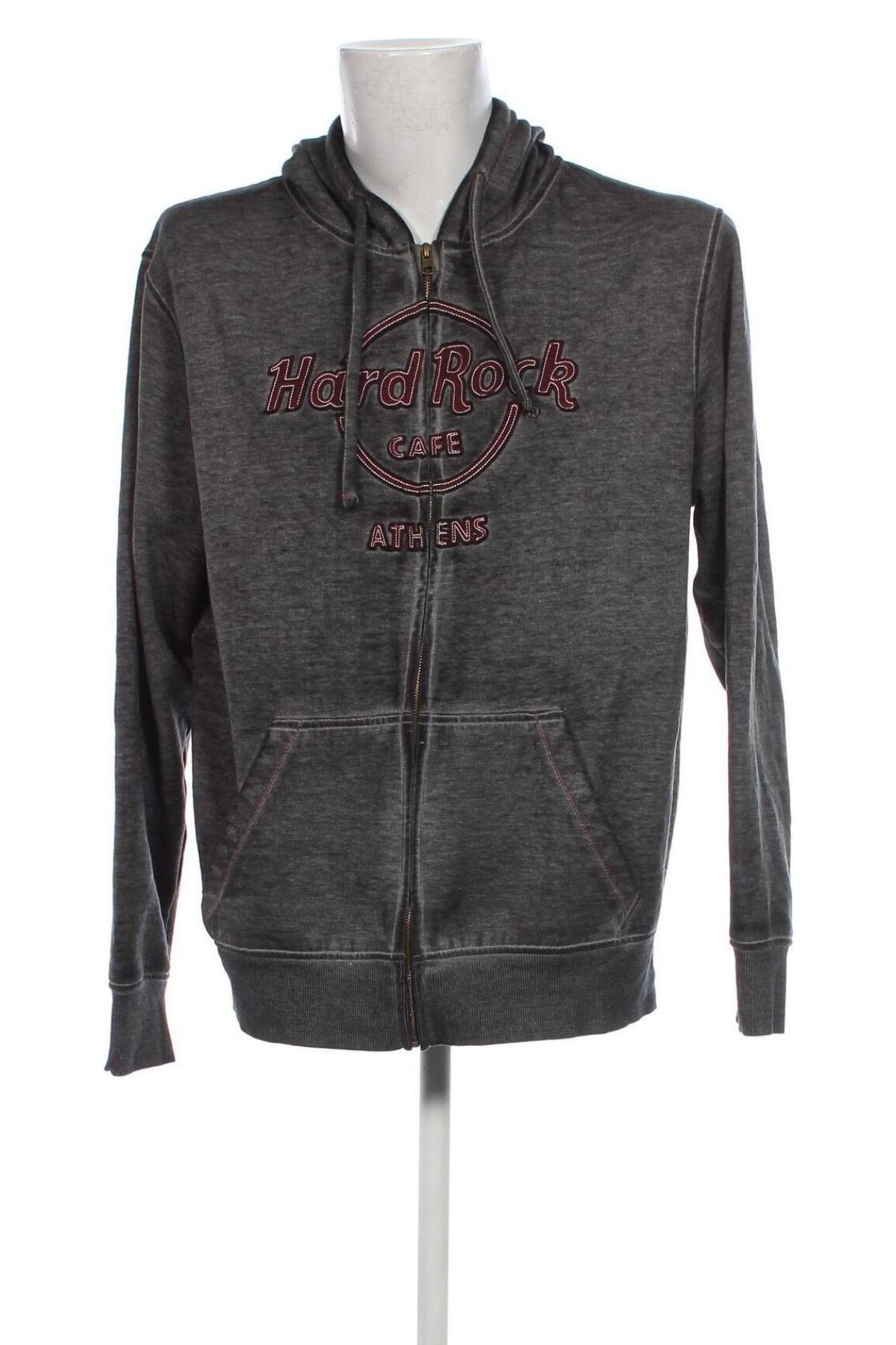 Herren Sweatshirt Hard Rock Cafe, Größe XL, Farbe Grau, Preis € 15,99