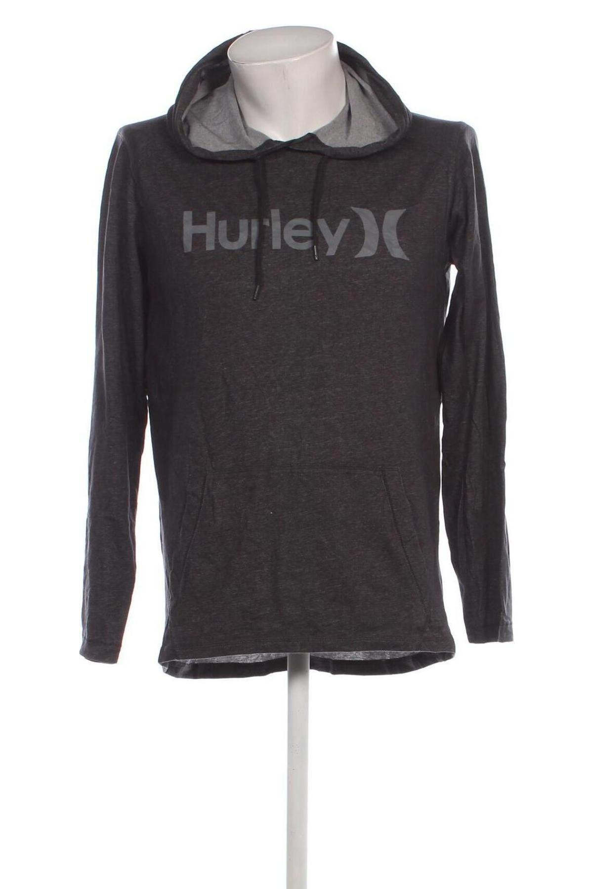 Herren Sweatshirt Hurley, Größe M, Farbe Grau, Preis € 34,99