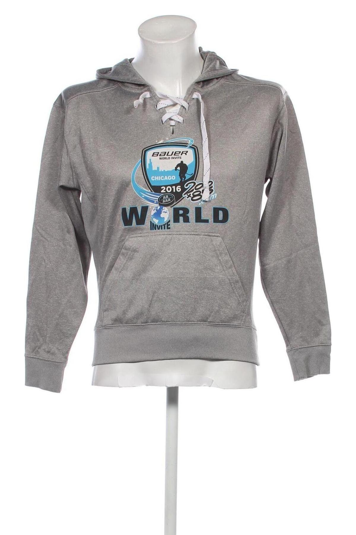 Herren Sweatshirt J.America, Größe S, Farbe Grau, Preis 12,99 €