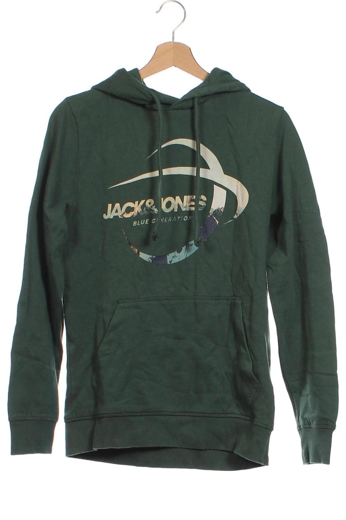 Pánska mikina  Jack & Jones, Veľkosť S, Farba Zelená, Cena  18,95 €