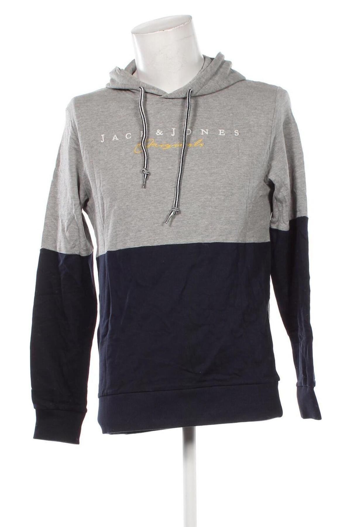 Herren Sweatshirt Jack & Jones, Größe M, Farbe Grau, Preis € 23,99