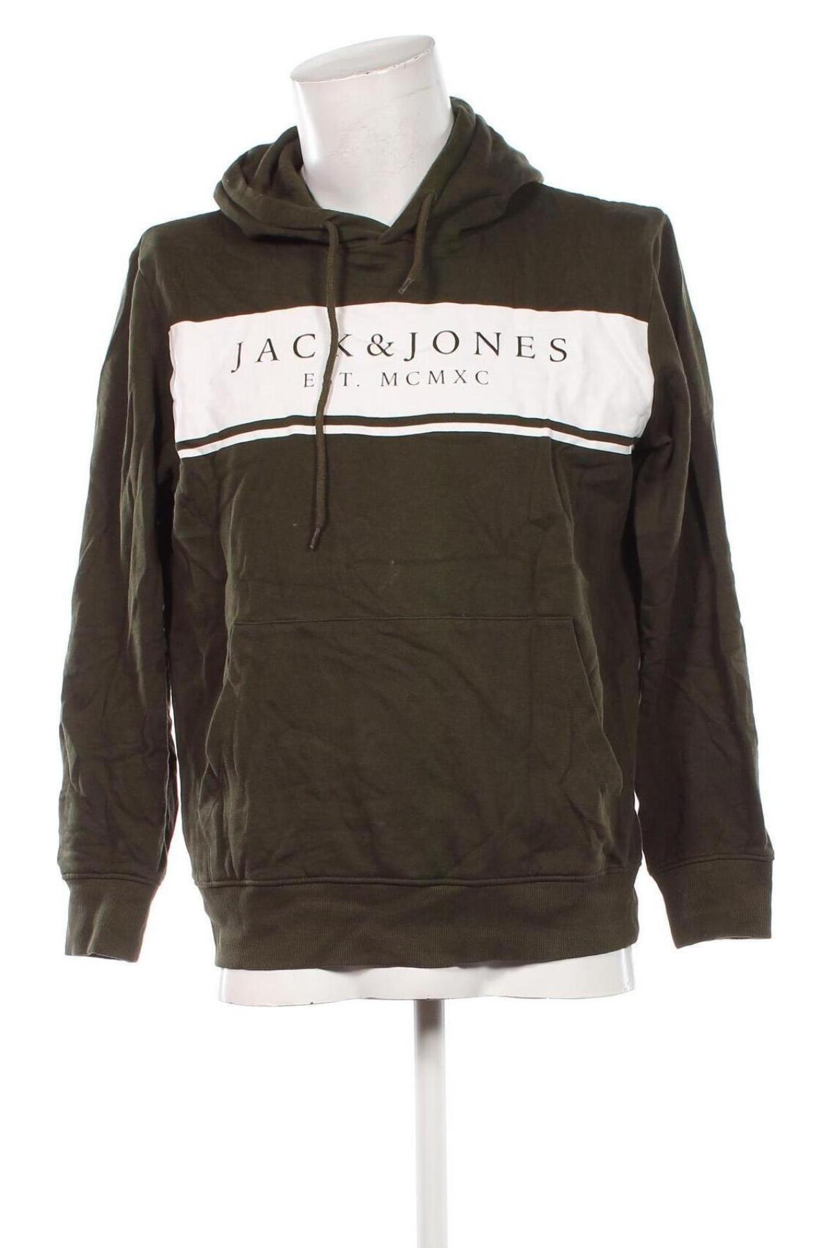 Pánska mikina  Jack & Jones, Veľkosť L, Farba Zelená, Cena  19,45 €