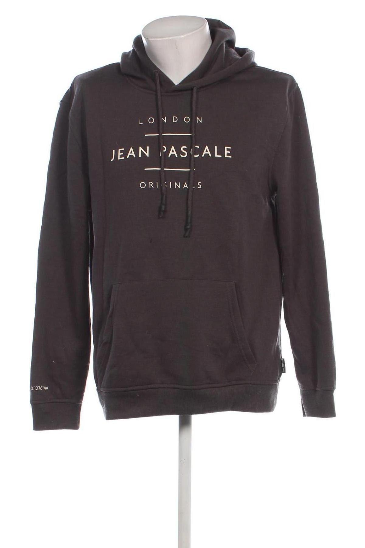 Herren Sweatshirt Jean Pascale, Größe L, Farbe Grau, Preis € 24,99