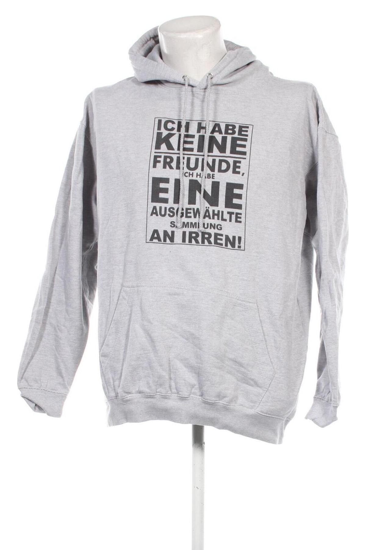 Herren Sweatshirt Just hoods, Größe XL, Farbe Grau, Preis € 27,49