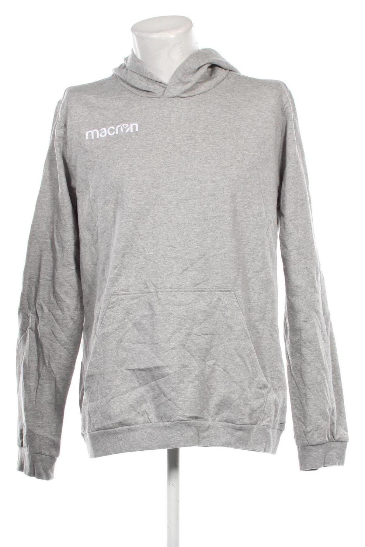 Herren Sweatshirt Macron, Größe 3XL, Farbe Grau, Preis € 21,99