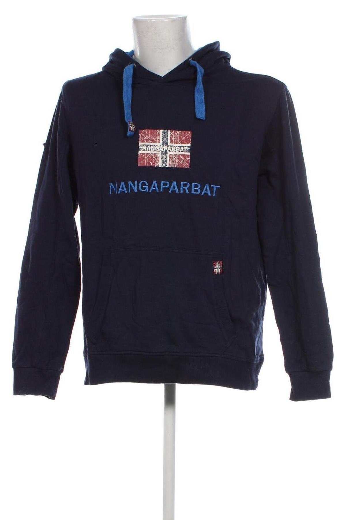 Herren Sweatshirt Nangaparbat, Größe L, Farbe Blau, Preis 28,99 €