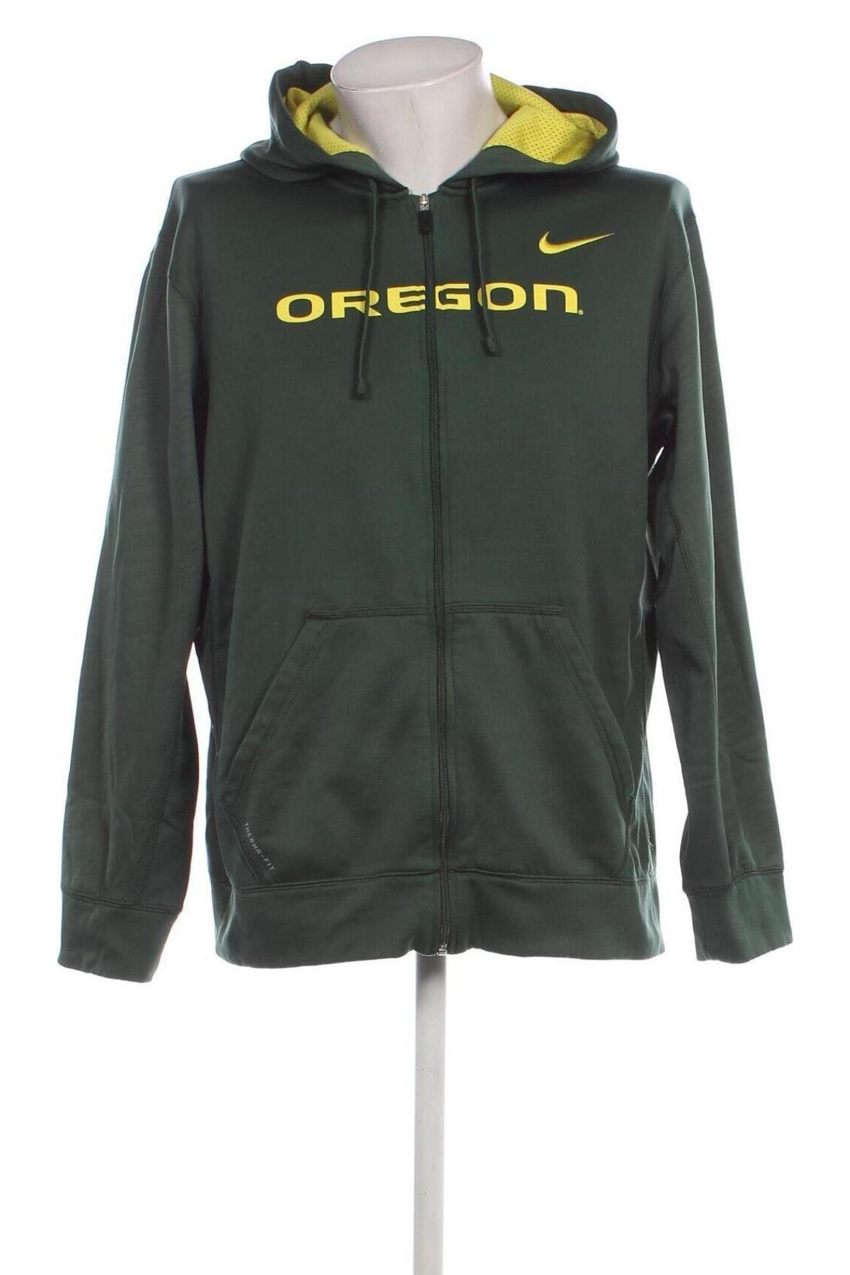 Herren Sweatshirt Nike, Größe L, Farbe Grün, Preis 34,99 €