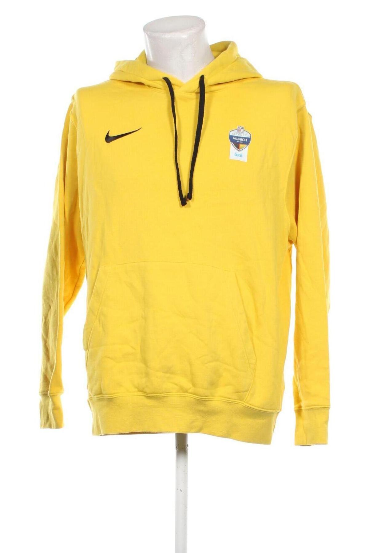 Herren Sweatshirt Nike, Größe L, Farbe Gelb, Preis € 32,99