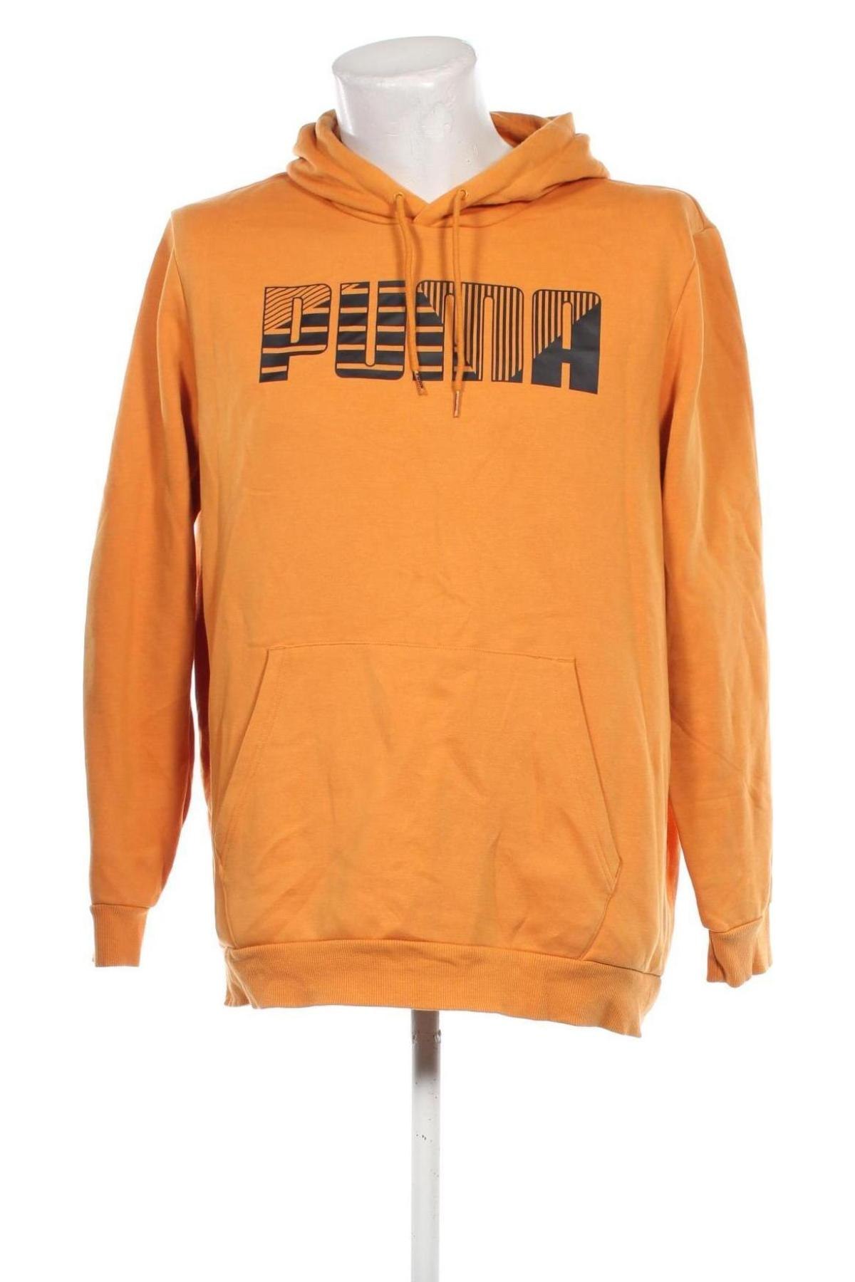 Férfi sweatshirt PUMA, Méret XL, Szín Sárga, Ár 13 999 Ft