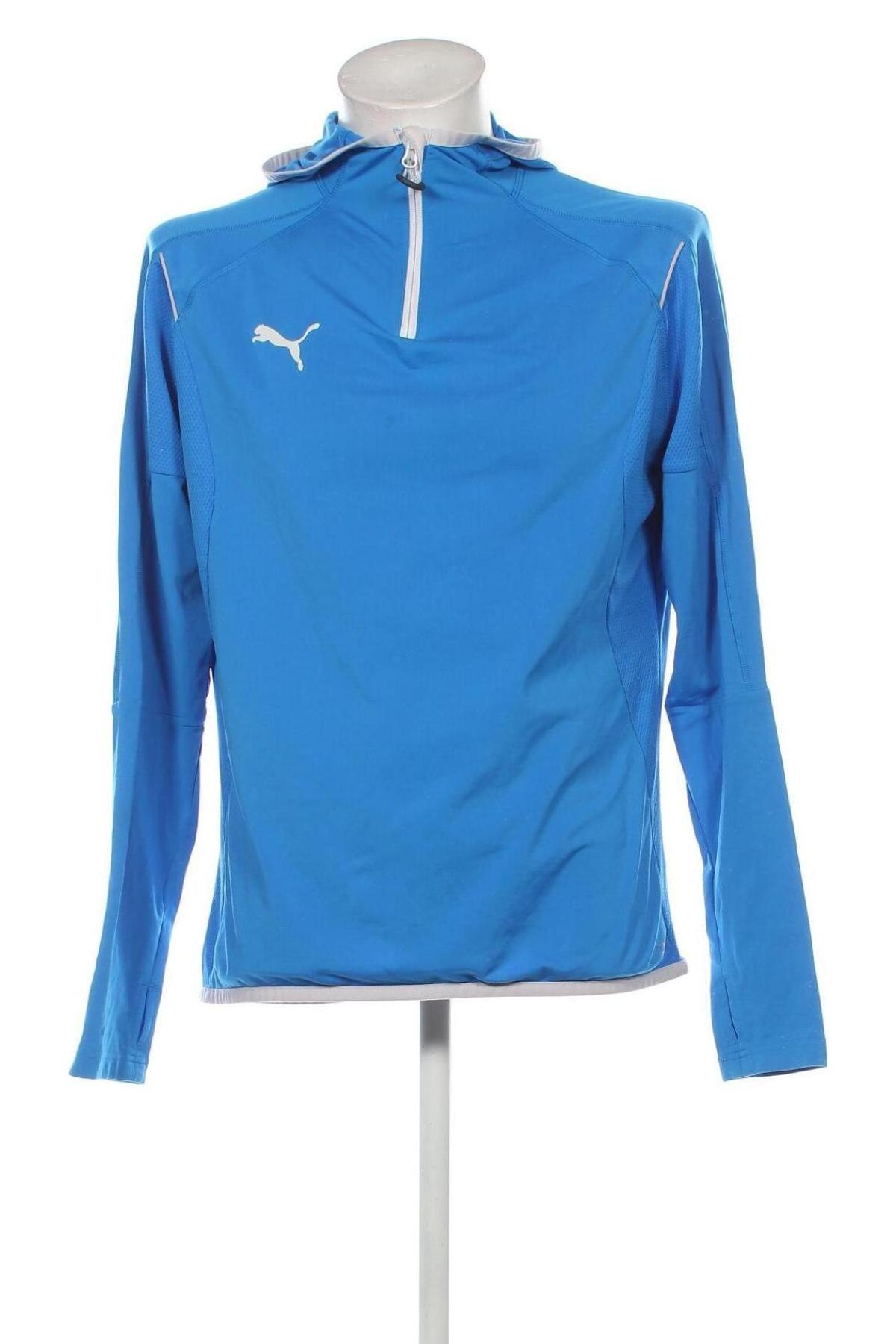 Herren Sweatshirt PUMA, Größe L, Farbe Blau, Preis € 36,99