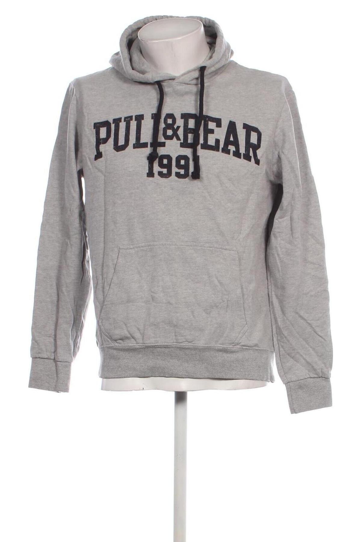 Herren Sweatshirt Pull&Bear, Größe M, Farbe Grau, Preis € 27,49