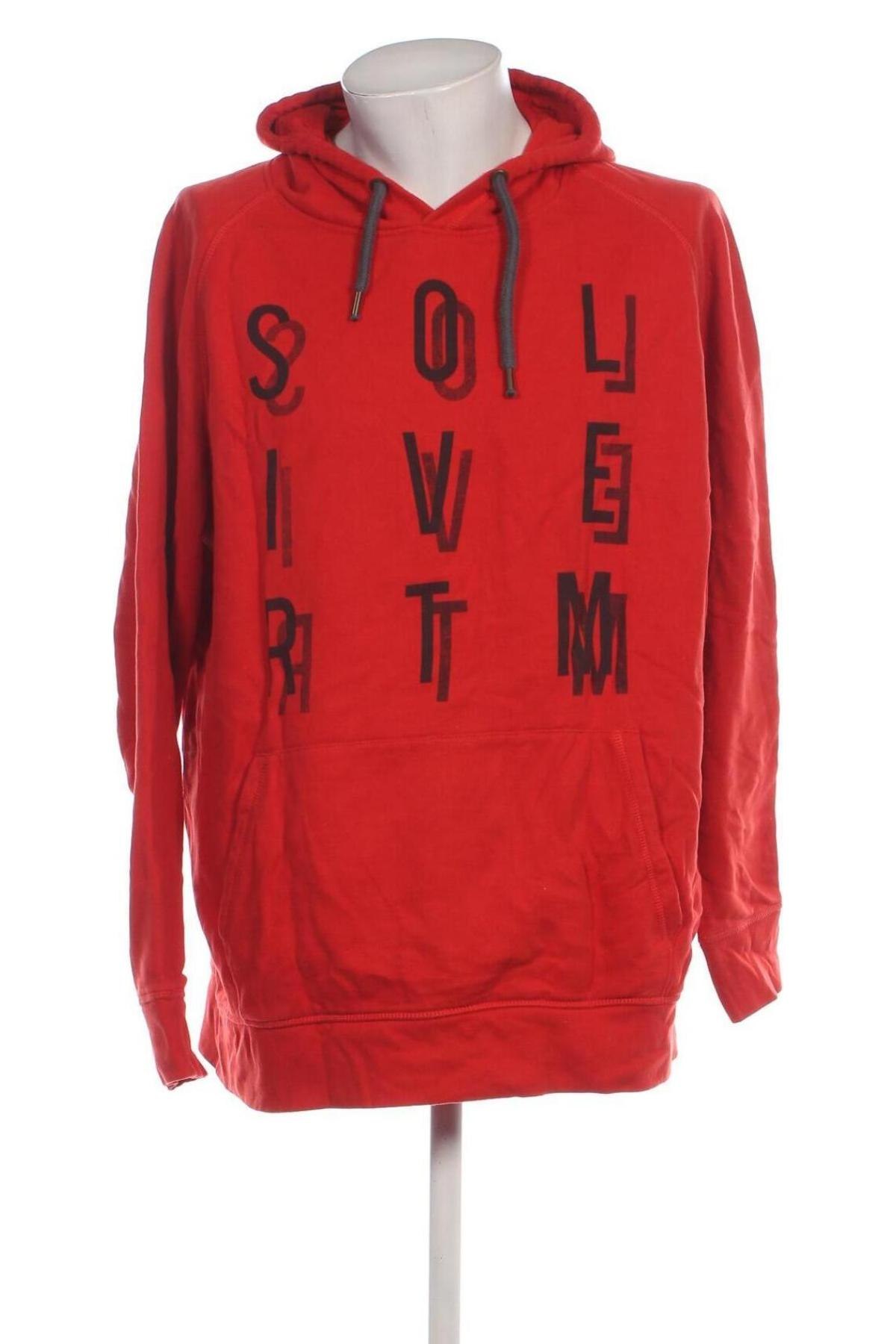 Herren Sweatshirt S.Oliver, Größe 3XL, Farbe Rot, Preis € 17,99