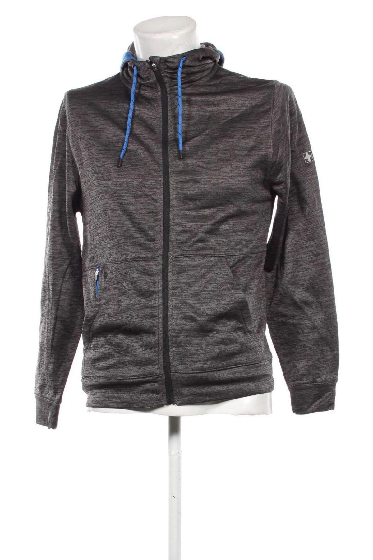 Herren Sweatshirt Swiss Tech, Größe S, Farbe Grau, Preis € 17,99