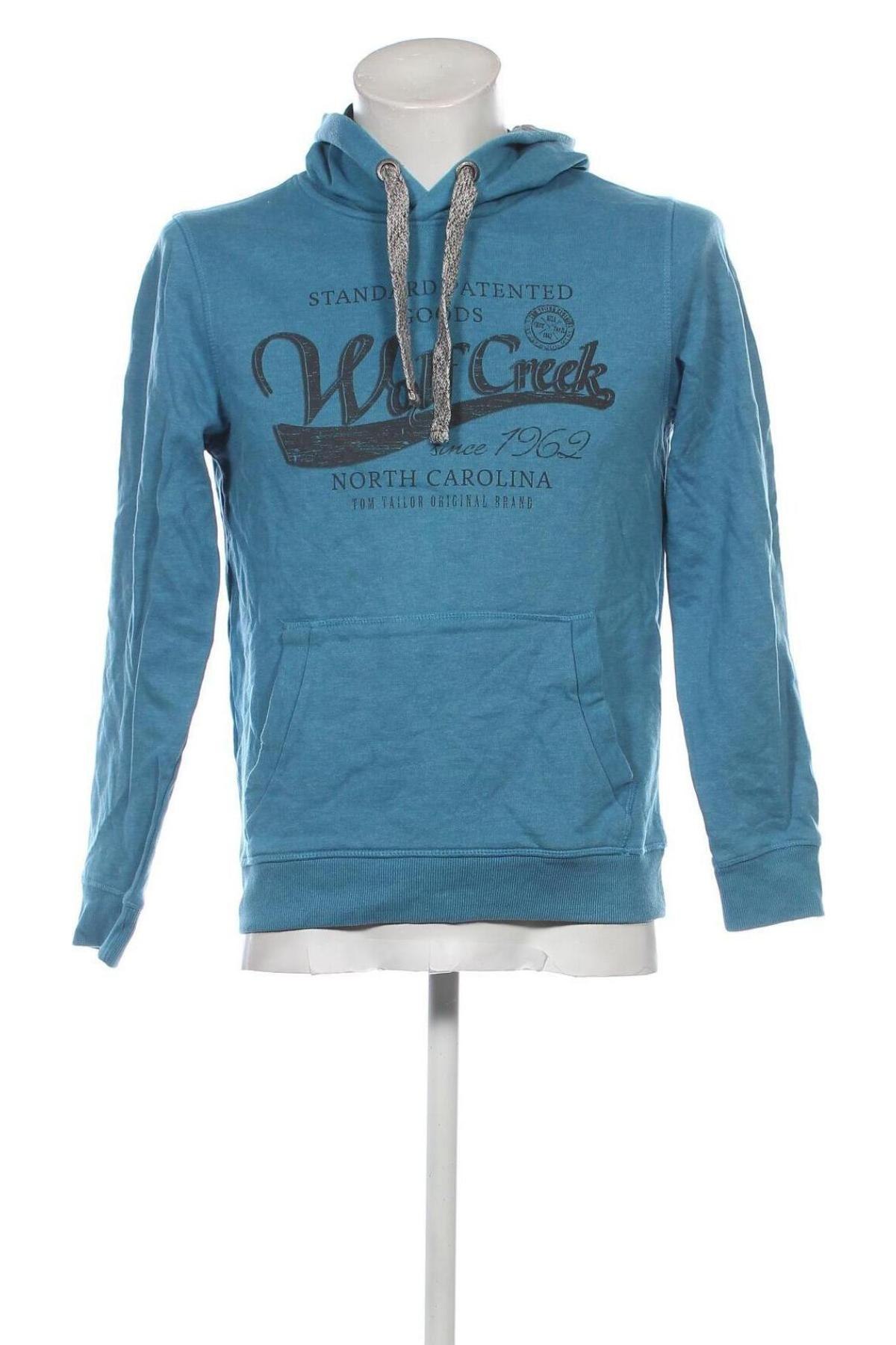 Herren Sweatshirt Tom Tailor, Größe M, Farbe Blau, Preis 28,99 €