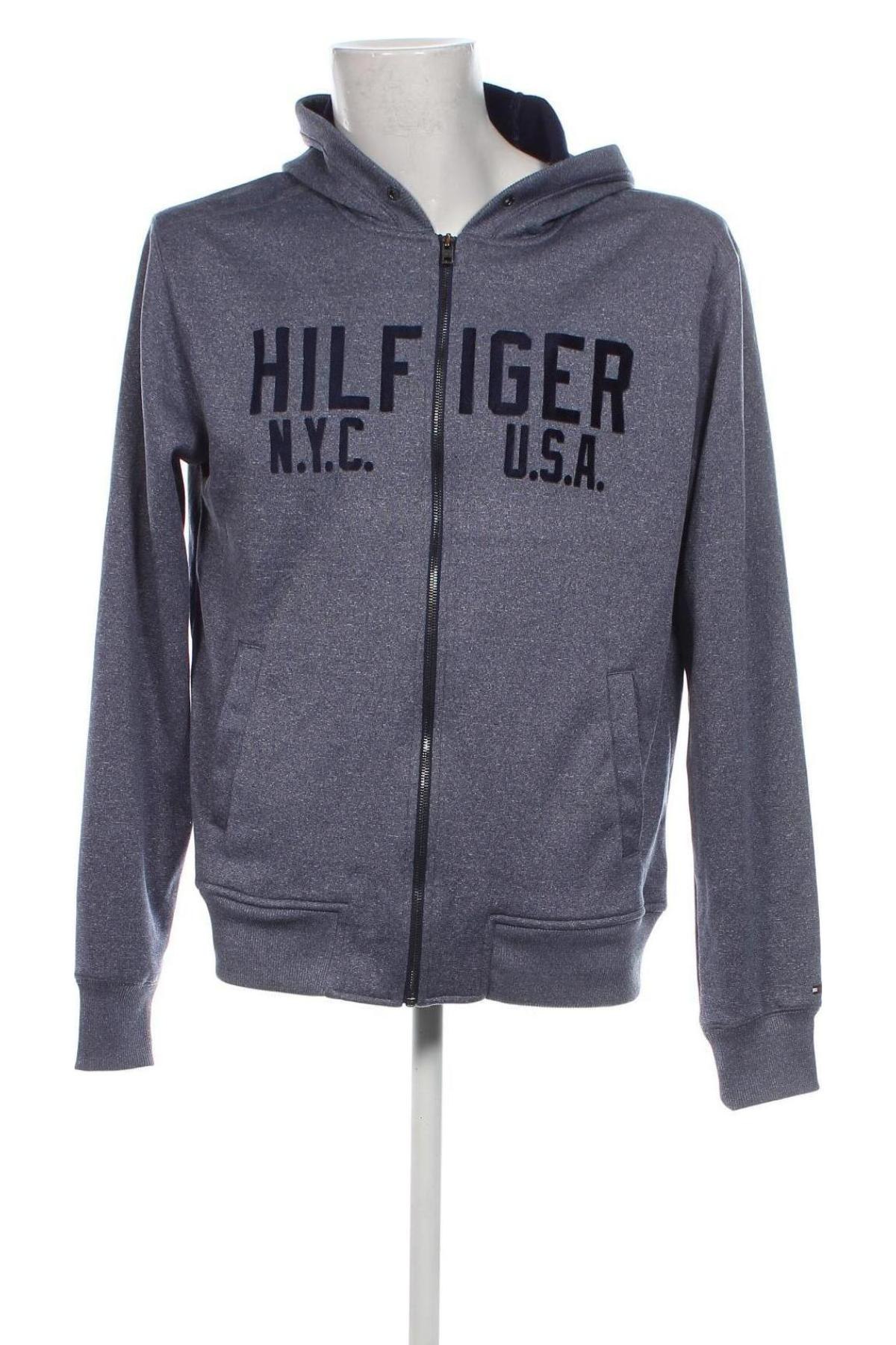 Męska bluza Tommy Hilfiger, Rozmiar XL, Kolor Niebieski, Cena 249,99 zł