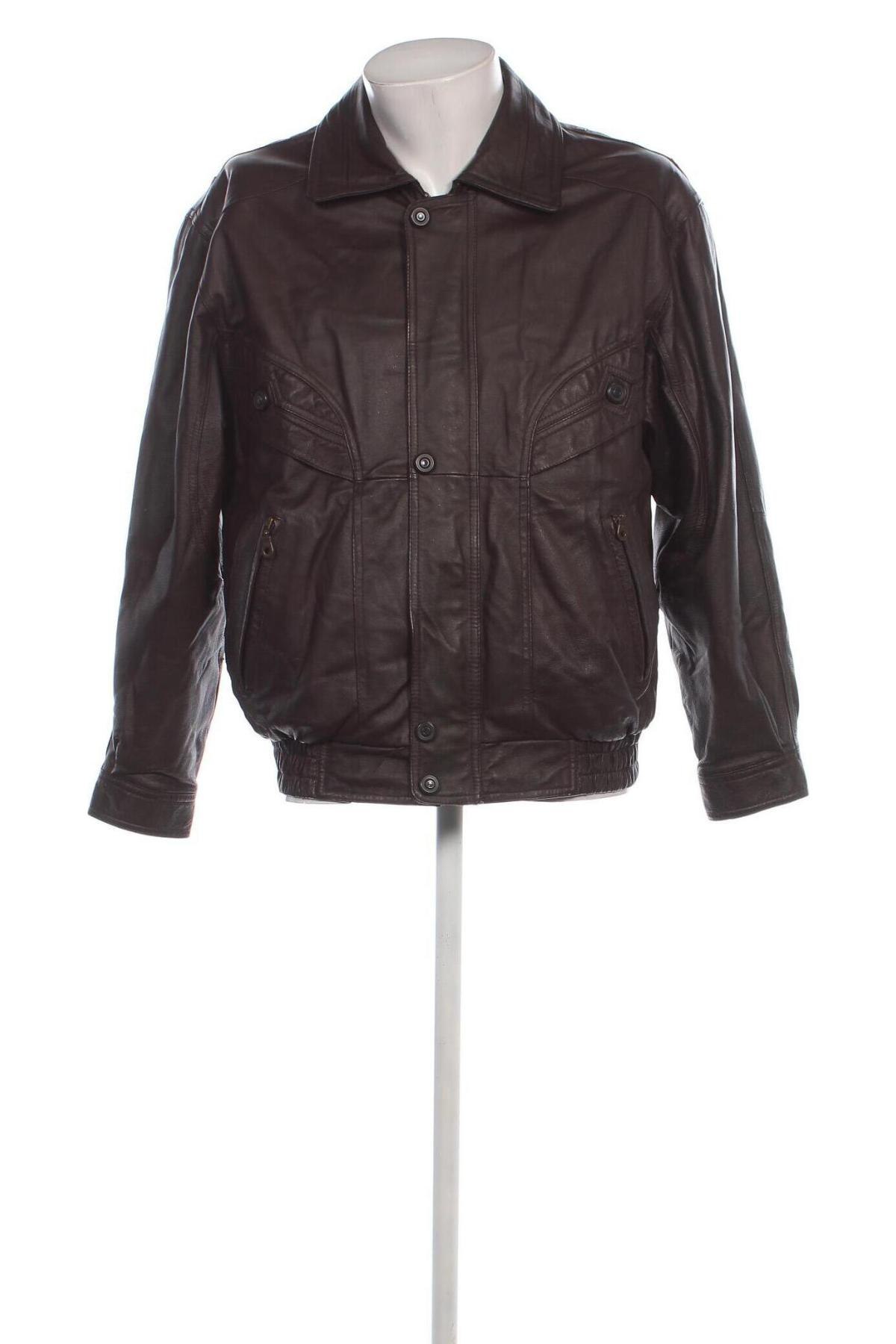 Herren Lederjacke Canda, Größe M, Farbe Braun, Preis € 52,99