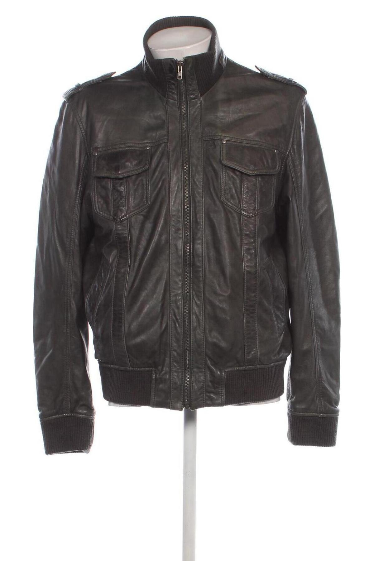 Herren Lederjacke Gipsy, Größe XL, Farbe Grün, Preis € 63,49