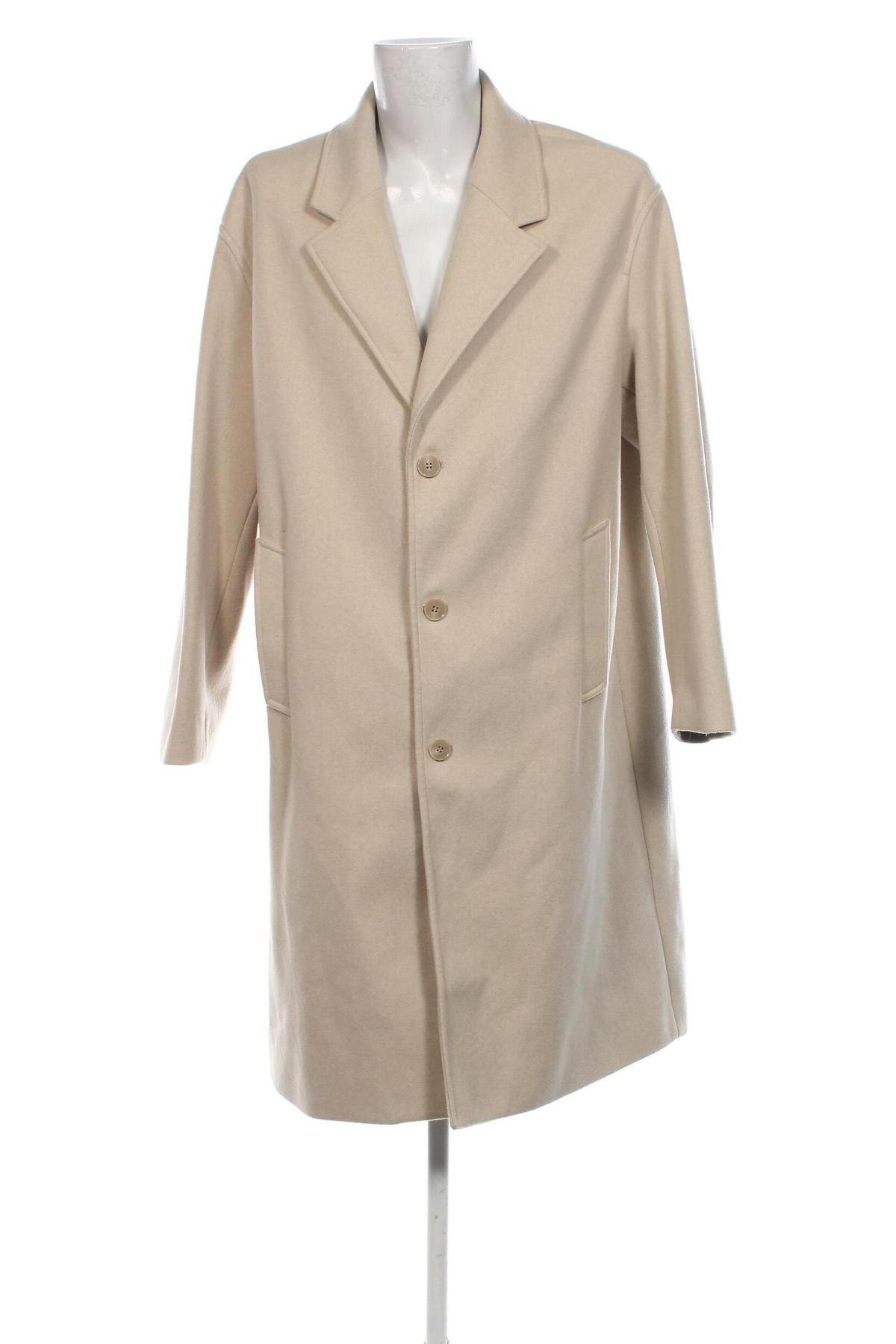 Herrenmantel Bershka, Größe XL, Farbe Beige, Preis € 54,73