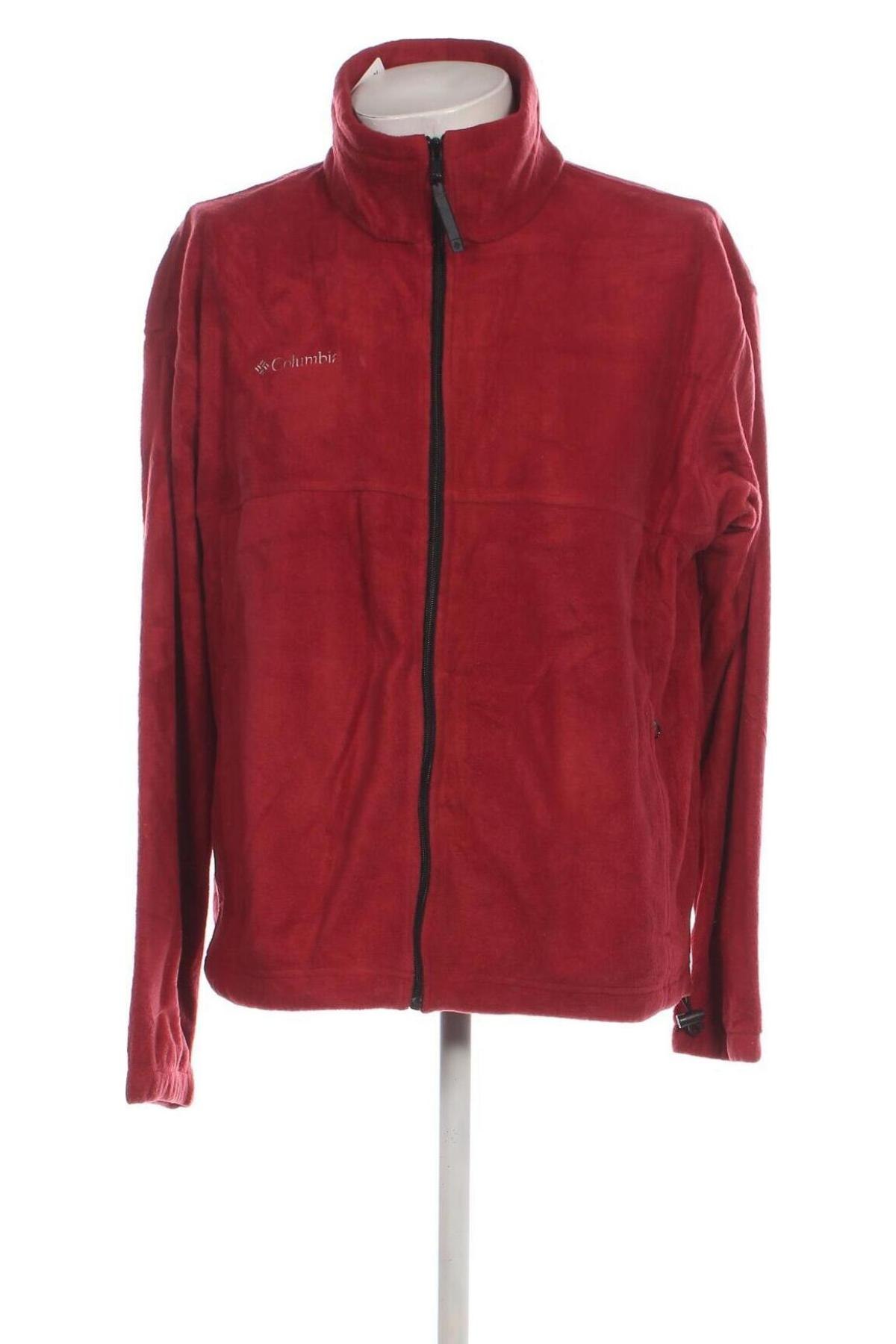 Herren Sportjacke Columbia, Größe XL, Farbe Rot, Preis 28,99 €