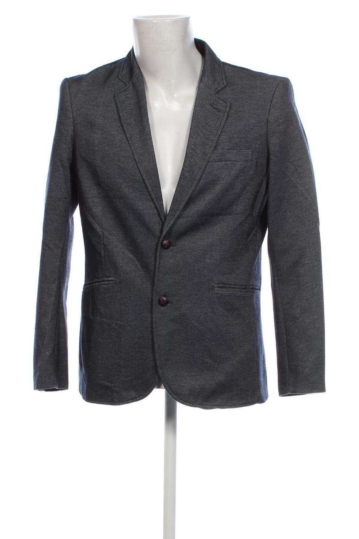 Herren Sakko Zara, Größe L, Farbe Blau, Preis € 38,49