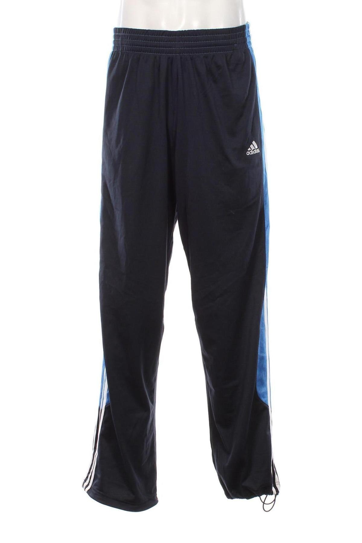 Pantaloni trening de bărbați Adidas, Mărime XL, Culoare Albastru, Preț 126,99 Lei