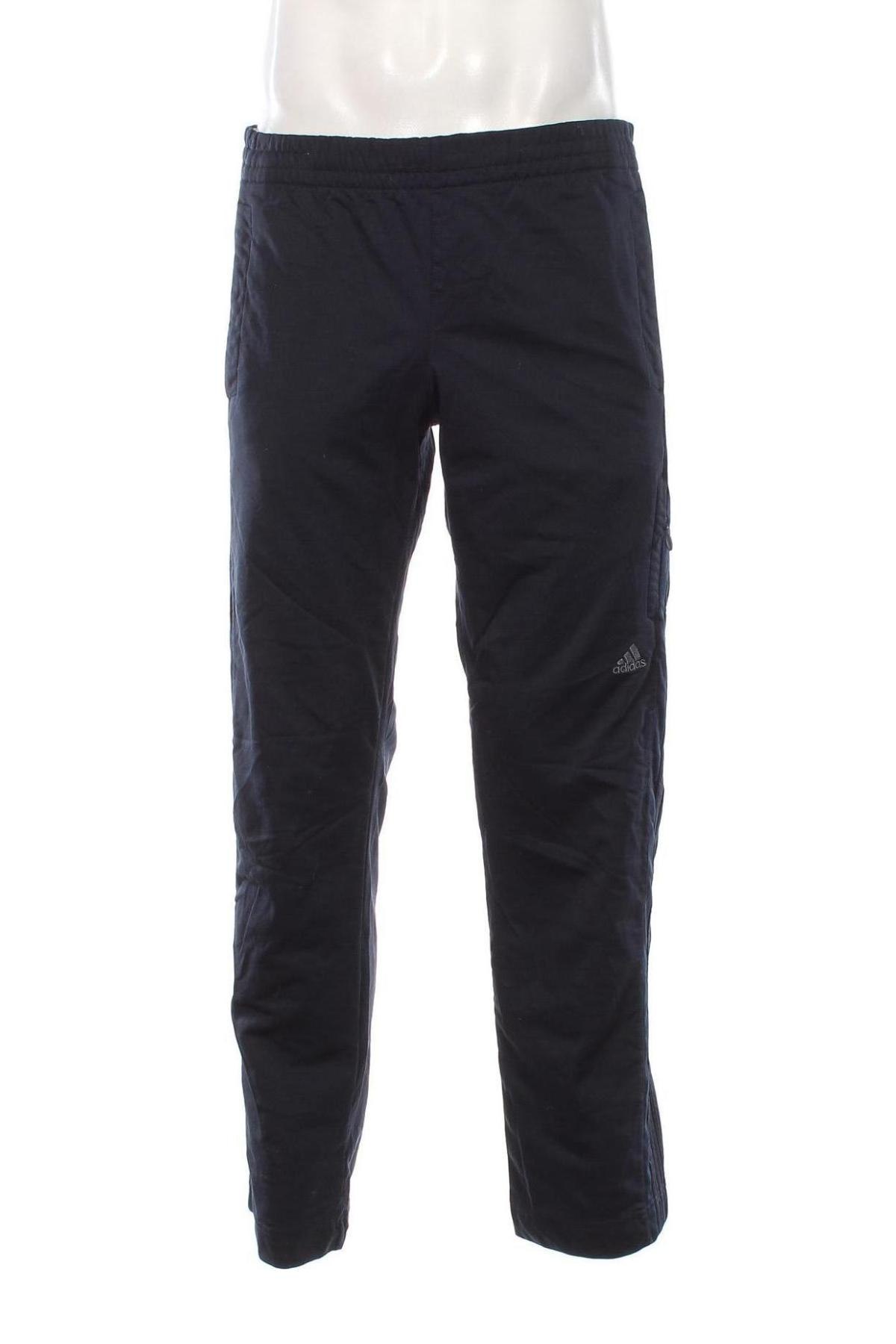 Pantaloni trening de bărbați Adidas, Mărime M, Culoare Albastru, Preț 134,99 Lei