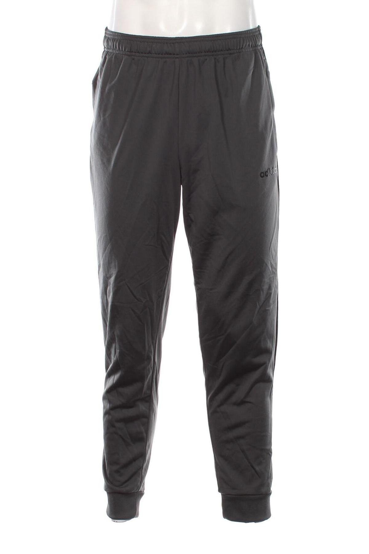 Herren Sporthose Adidas, Größe L, Farbe Grau, Preis 32,49 €