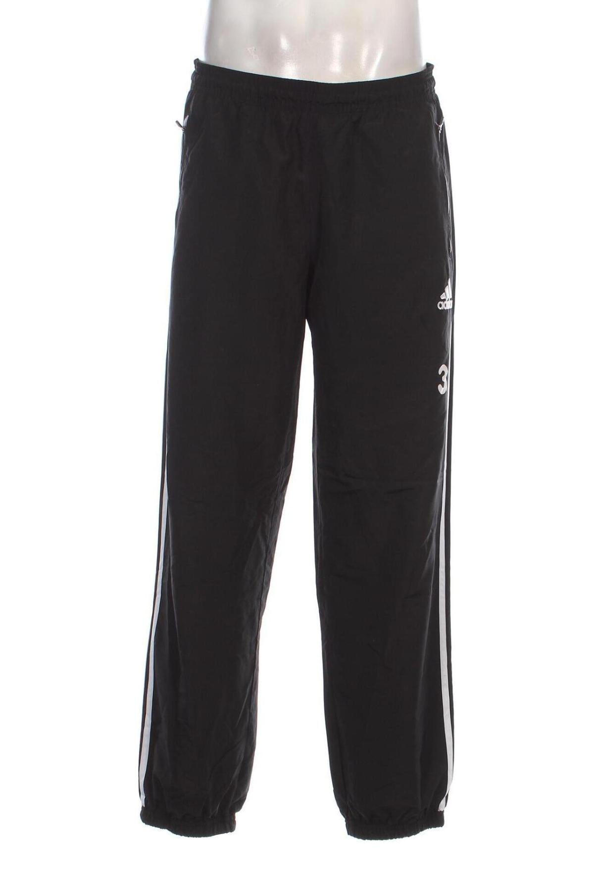 Herren Sporthose Adidas, Größe L, Farbe Schwarz, Preis 32,49 €