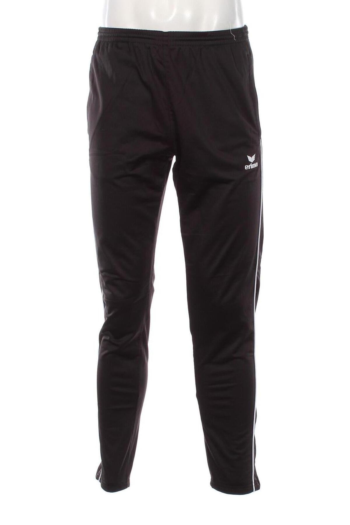 Herren Sporthose Erima, Größe L, Farbe Schwarz, Preis 20,49 €