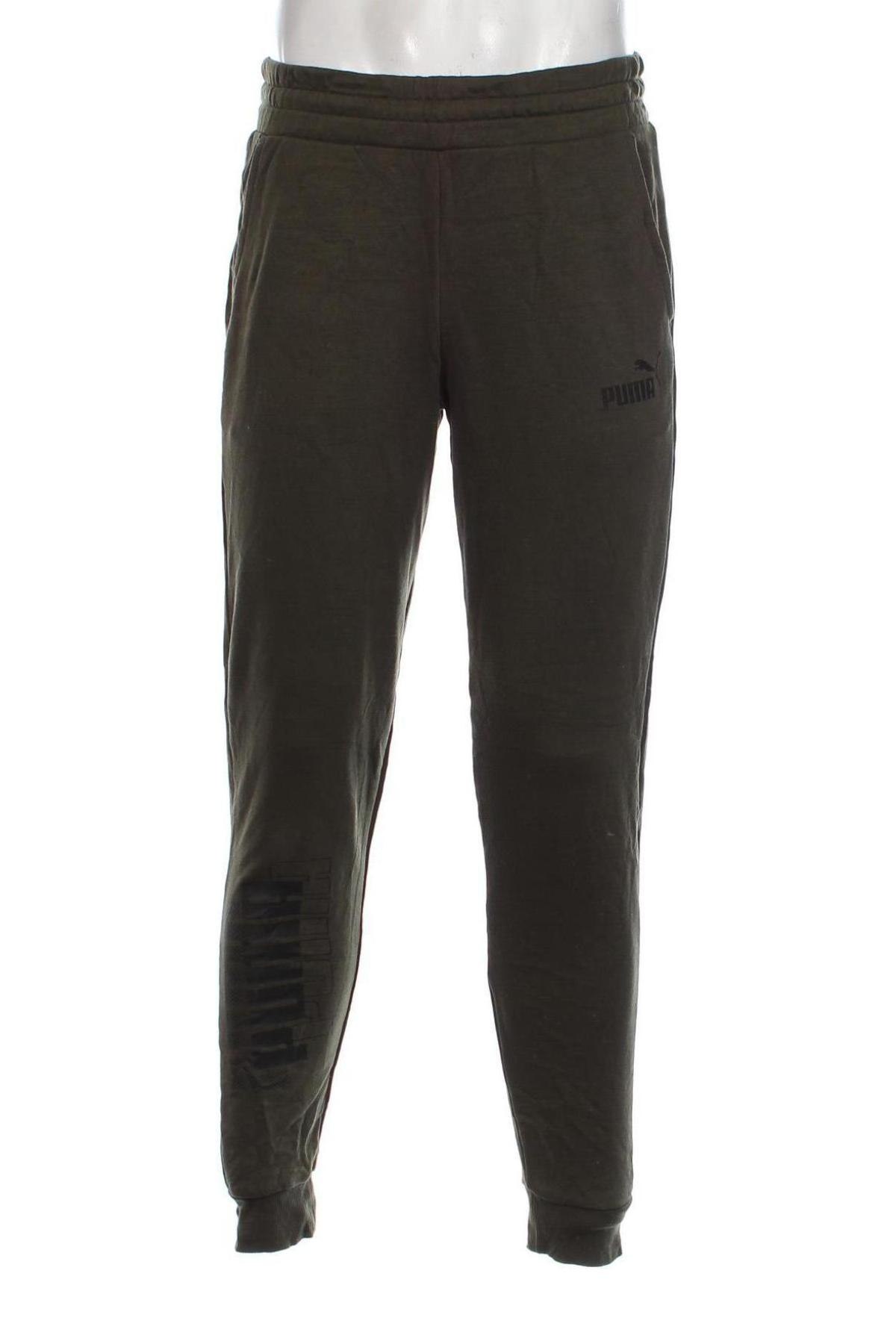 Herren Sporthose PUMA, Größe M, Farbe Grün, Preis 30,99 €