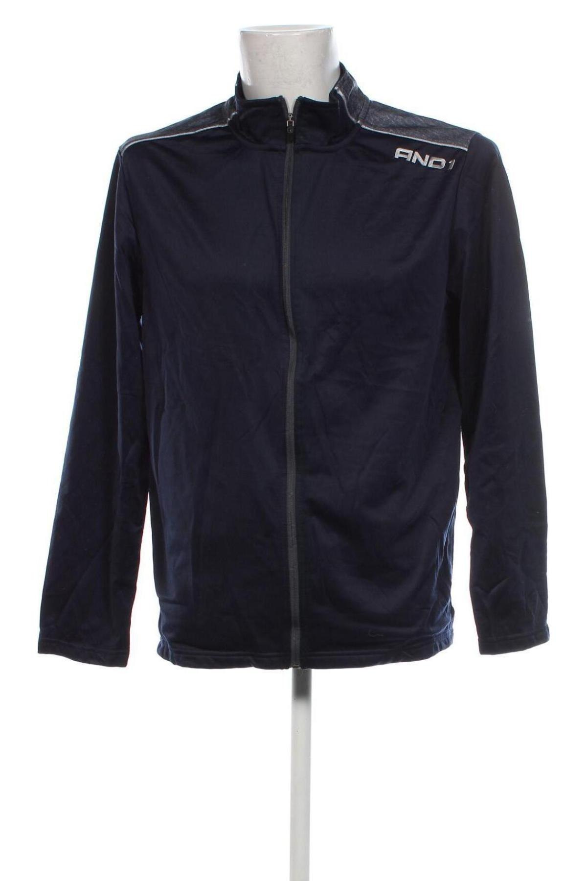 Herren Sportoberteil AND1, Größe L, Farbe Blau, Preis 11,99 €