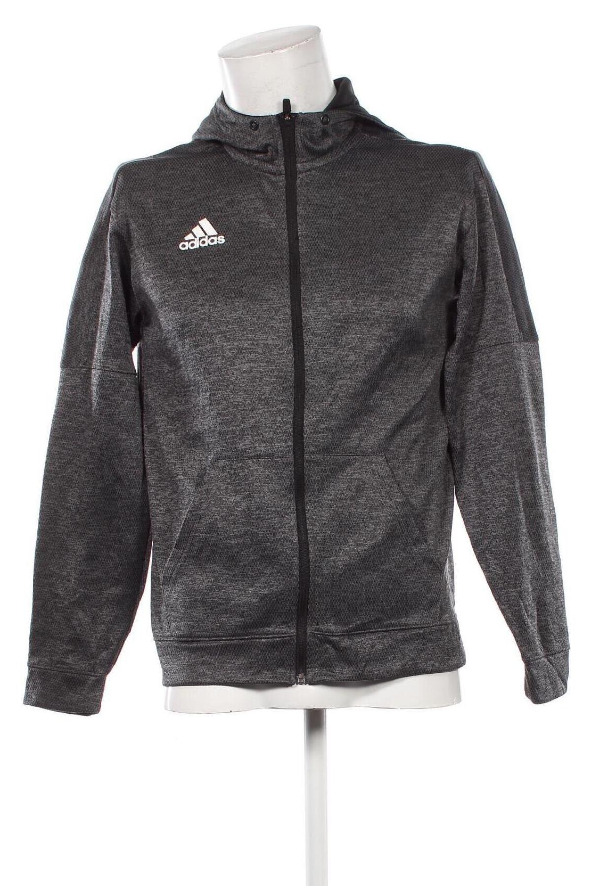 Ανδρικό φούτερ Adidas, Μέγεθος M, Χρώμα Γκρί, Τιμή 26,99 €