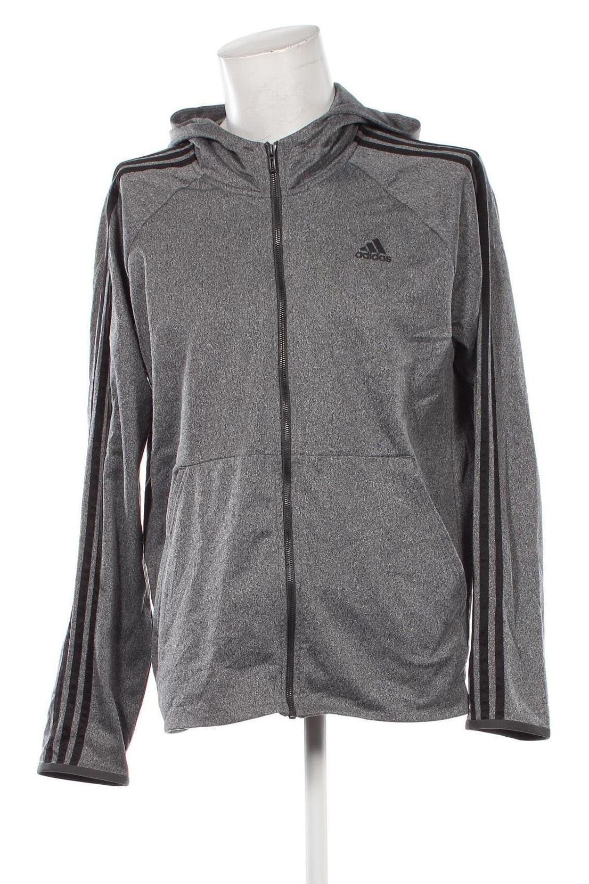 Herren Sportoberteil Adidas, Größe XL, Farbe Grau, Preis € 27,49