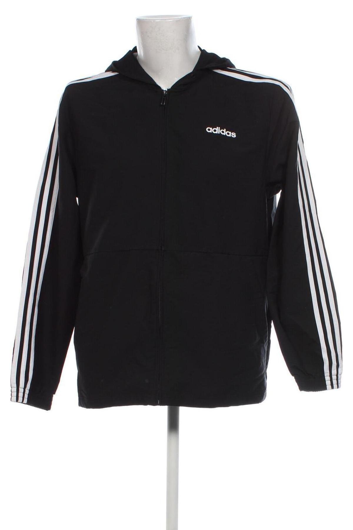 Herren Sweatshirt Adidas, Größe L, Farbe Schwarz, Preis 32,49 €