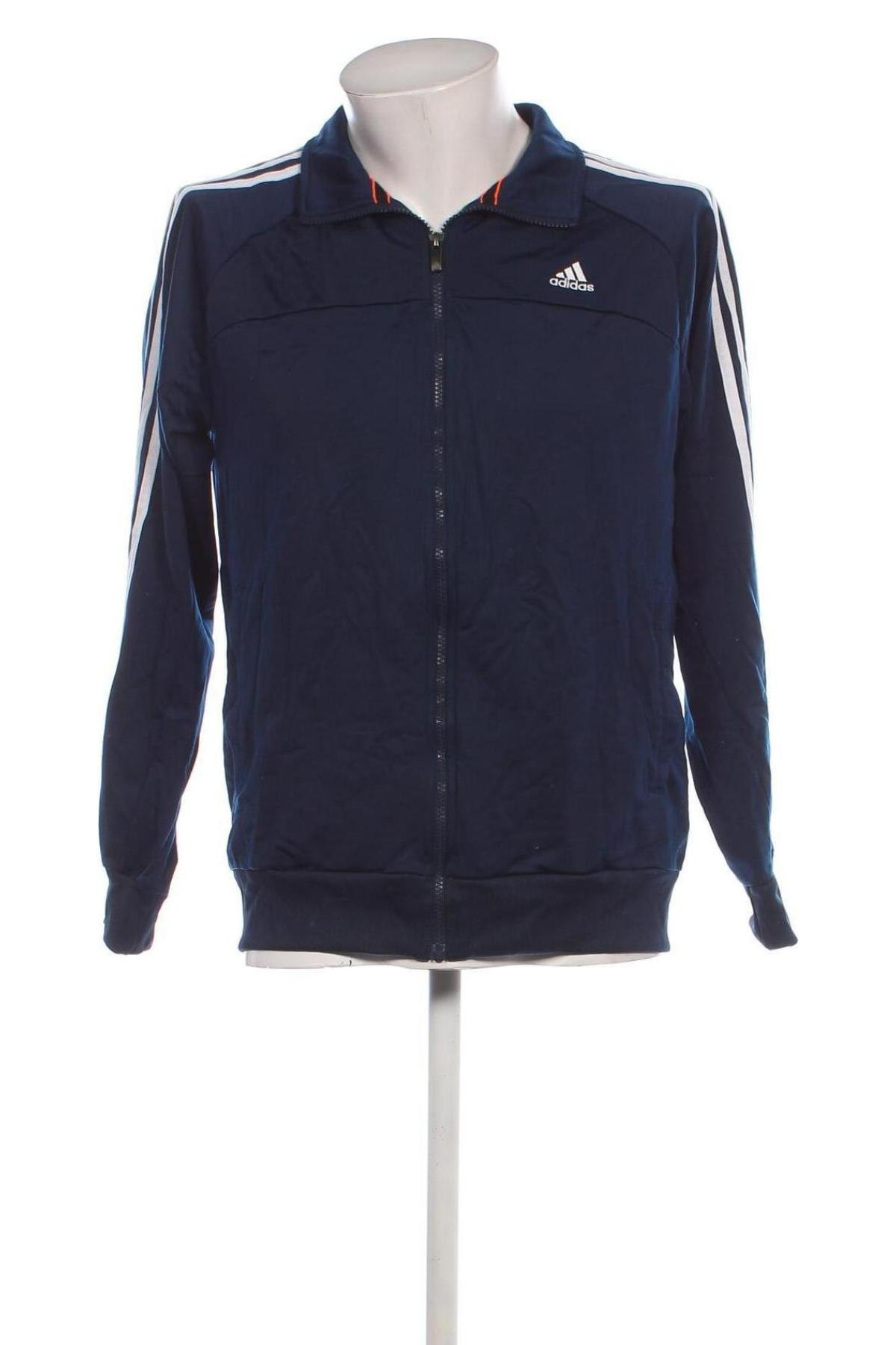 Męska bluza sportowa Adidas, Rozmiar L, Kolor Niebieski, Cena 115,99 zł