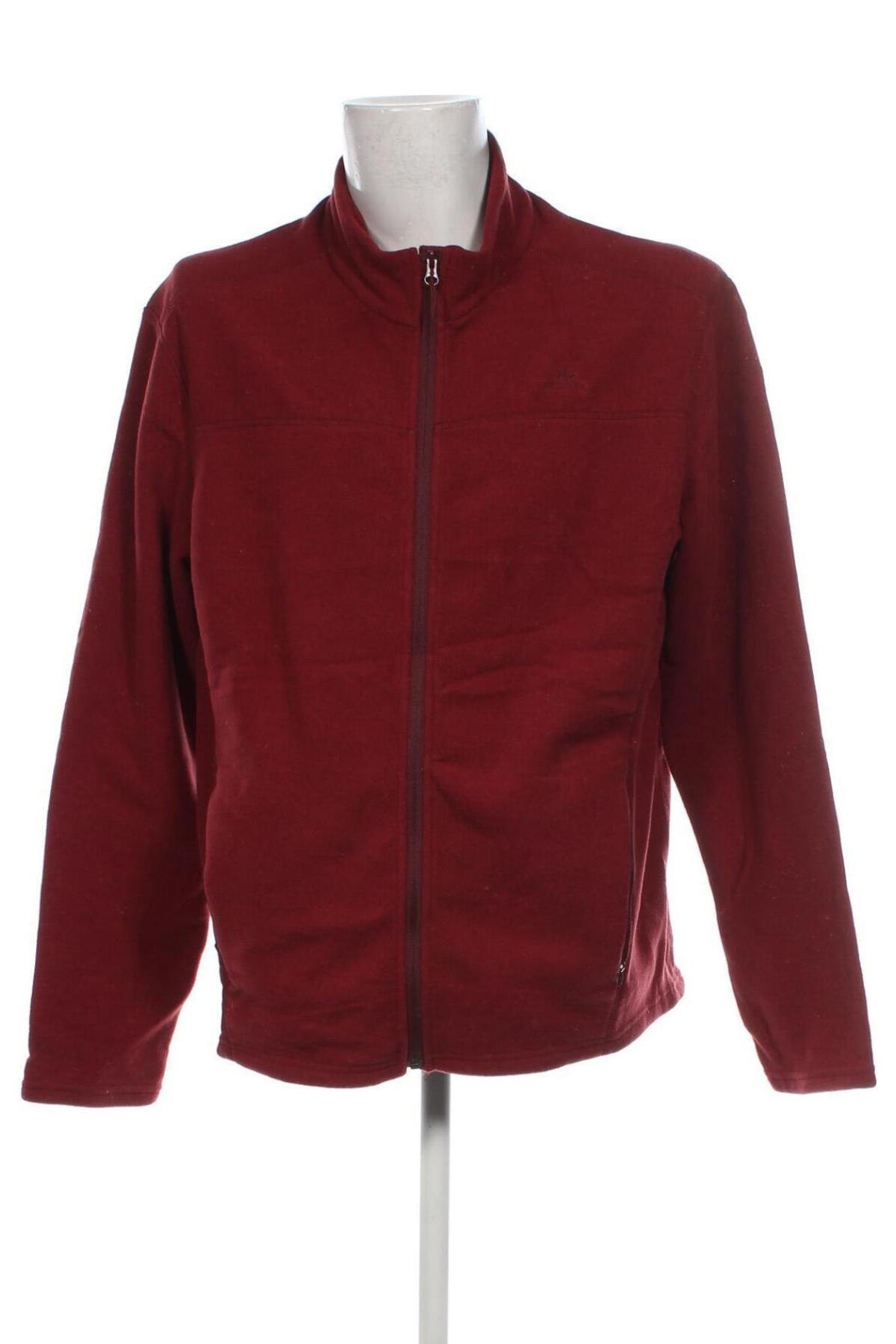 Herren Sportoberteil Quechua, Größe L, Farbe Rot, Preis 15,49 €