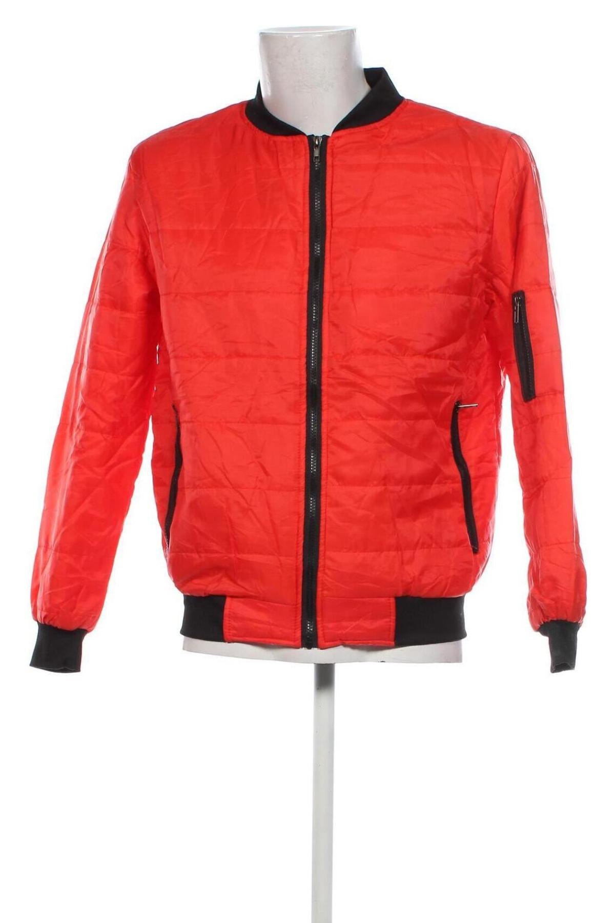 Herrenjacke, Größe M, Farbe Rot, Preis € 10,49