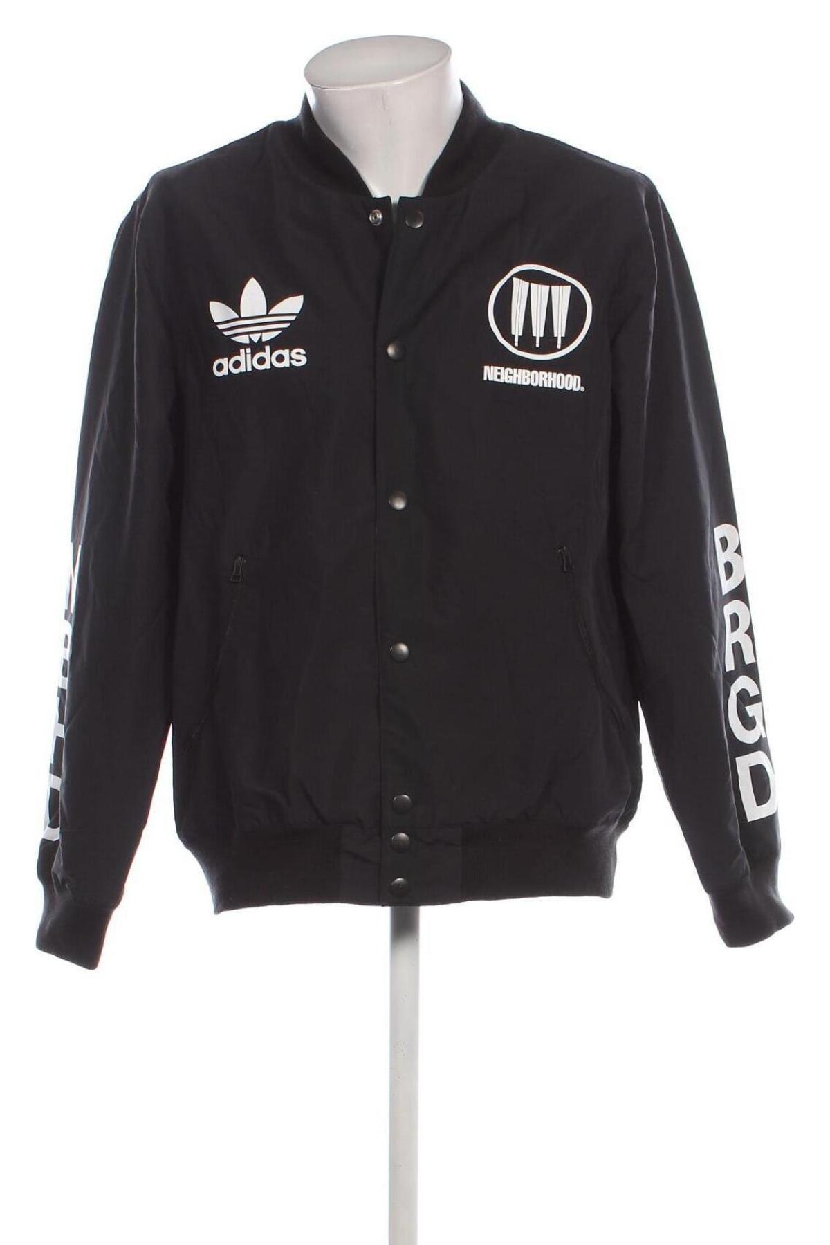 Мъжко яке Adidas Originals, Размер M, Цвят Черен, Цена 82,49 лв.