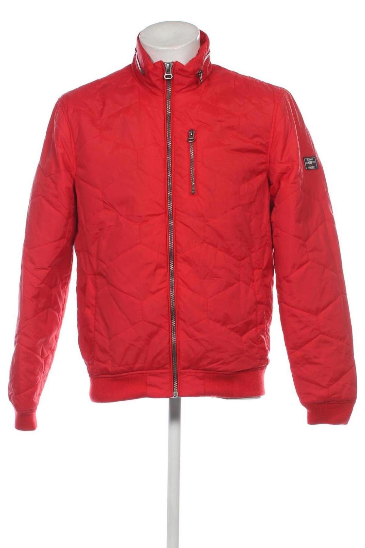 Herrenjacke Angelo Litrico, Größe L, Farbe Rot, Preis 17,49 €