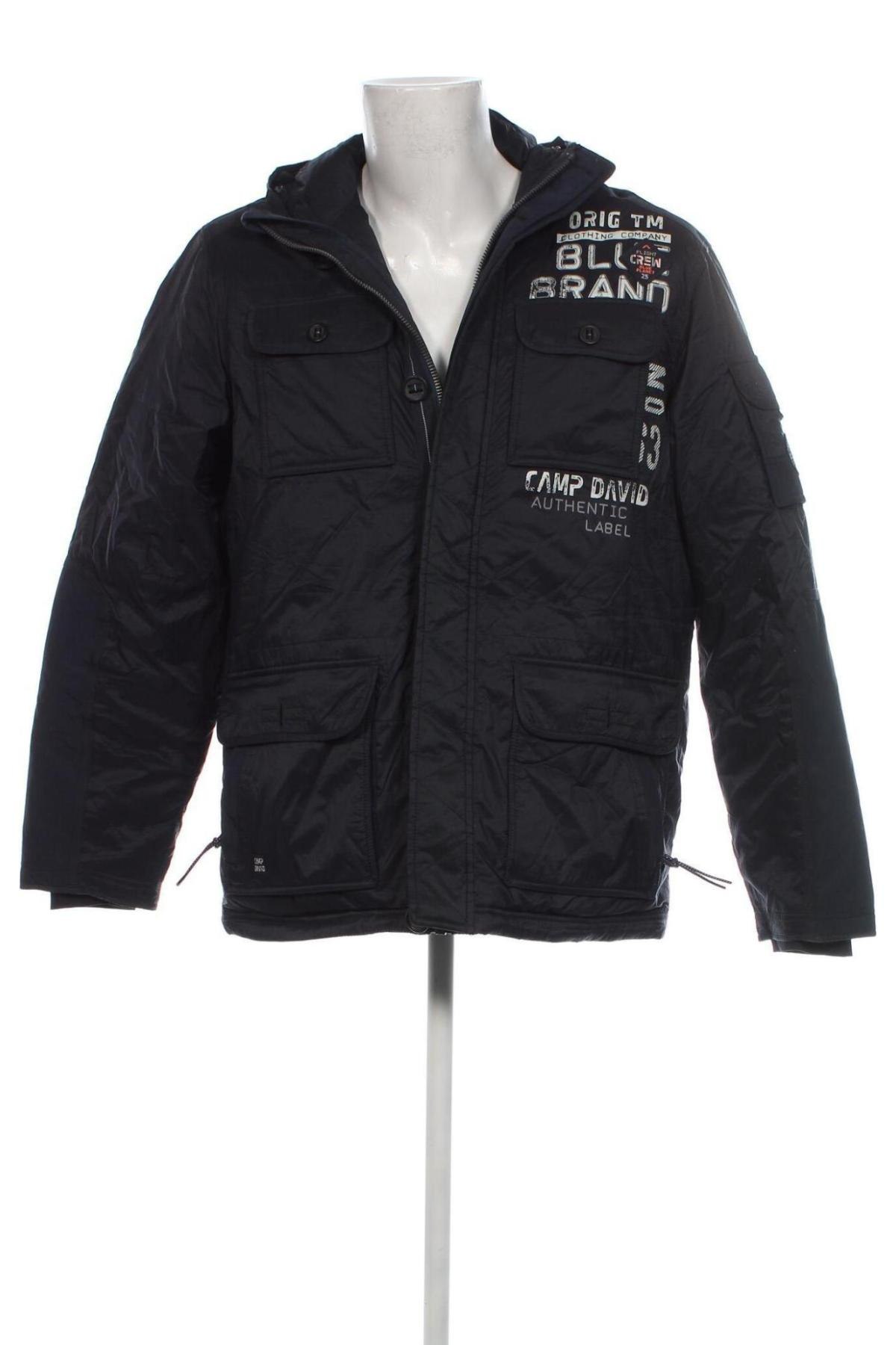 Herrenjacke Camp David, Größe L, Farbe Blau, Preis € 80,99