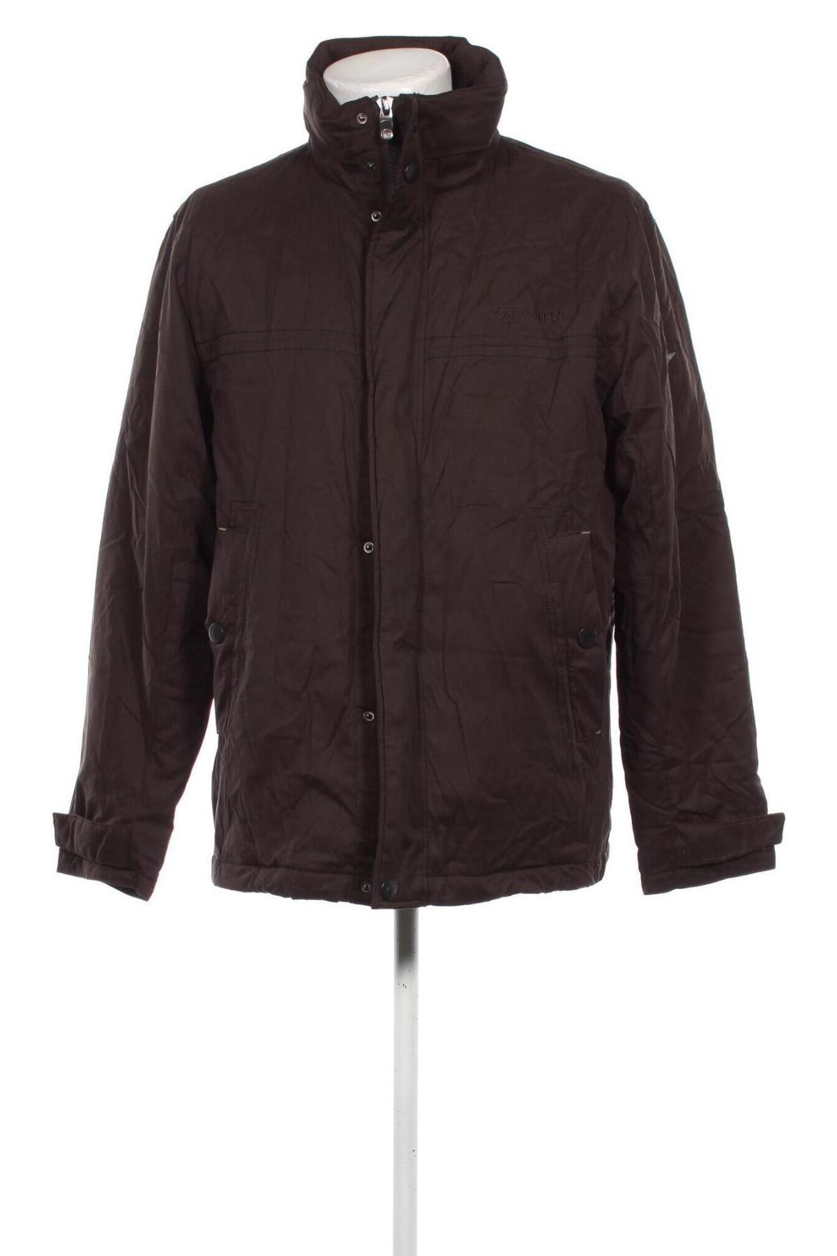 Herrenjacke Crossfield, Größe L, Farbe Braun, Preis € 32,99