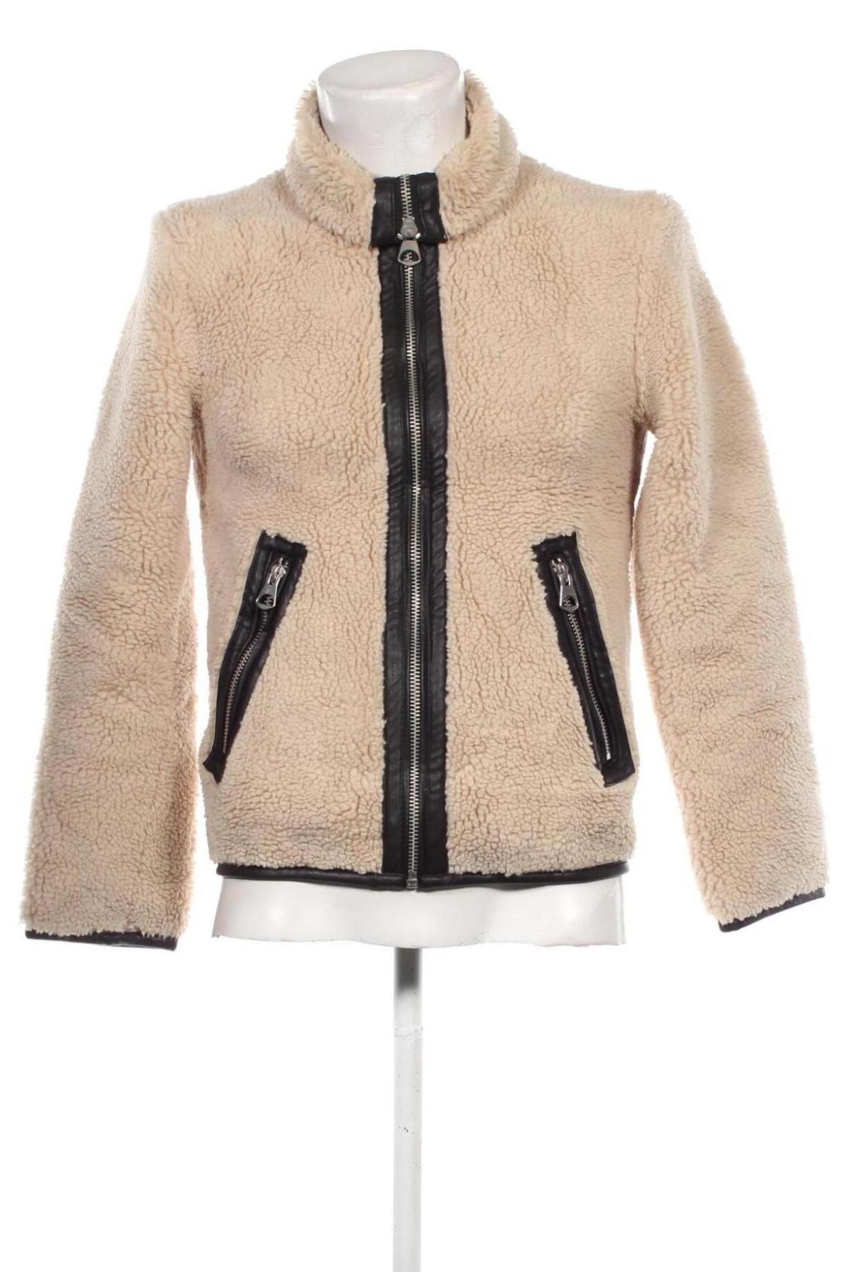 Herrenjacke H&M, Größe XS, Farbe Beige, Preis 21,99 €