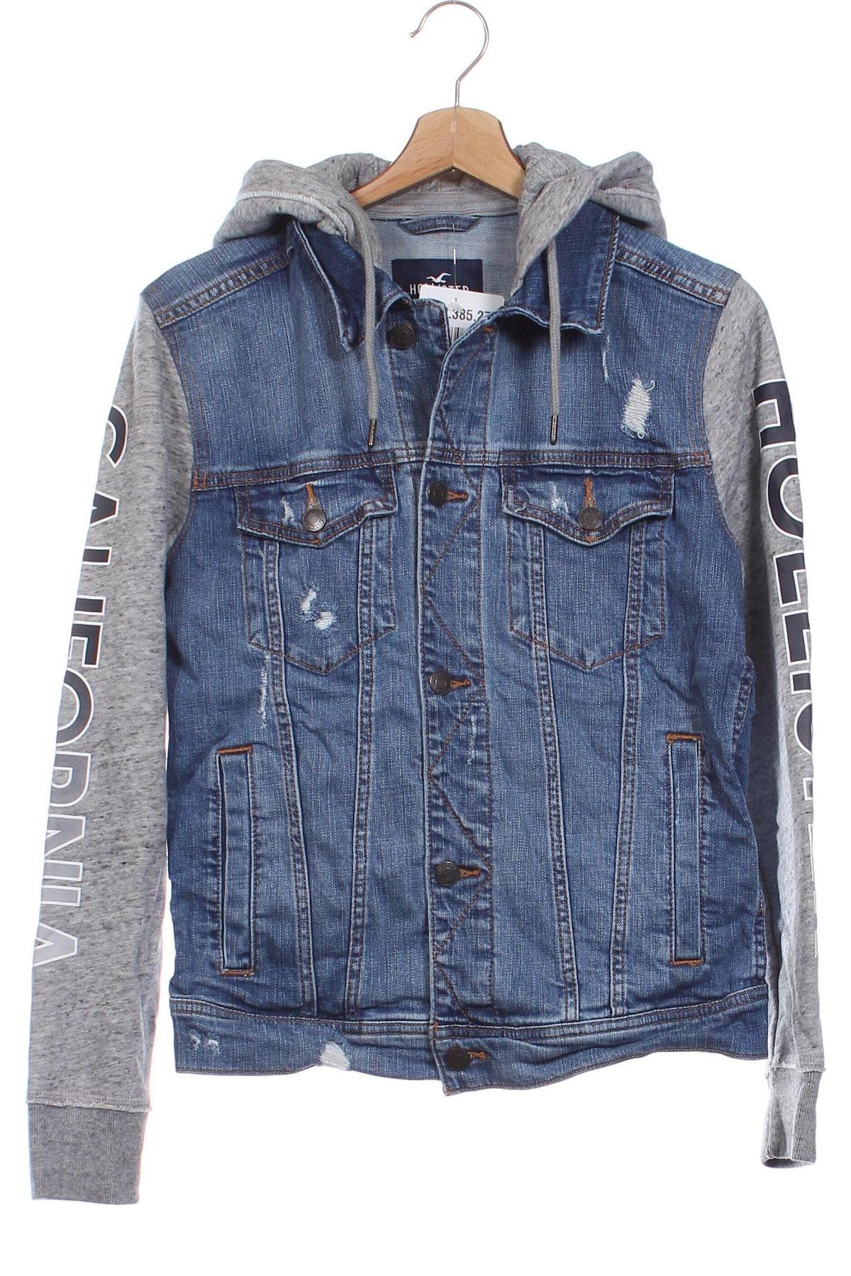 Herrenjacke Hollister, Größe XS, Farbe Blau, Preis 17,99 €