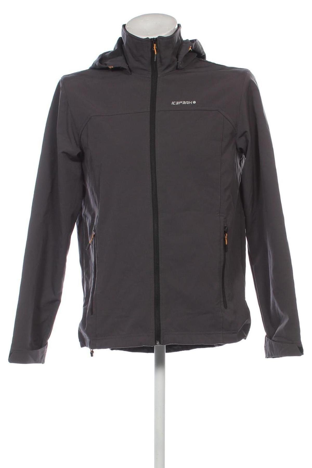 Herrenjacke Icepeak, Größe M, Farbe Grau, Preis € 40,49