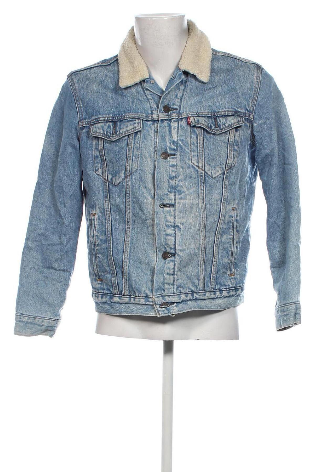 Herrenjacke Levi's, Größe M, Farbe Blau, Preis 46,99 €